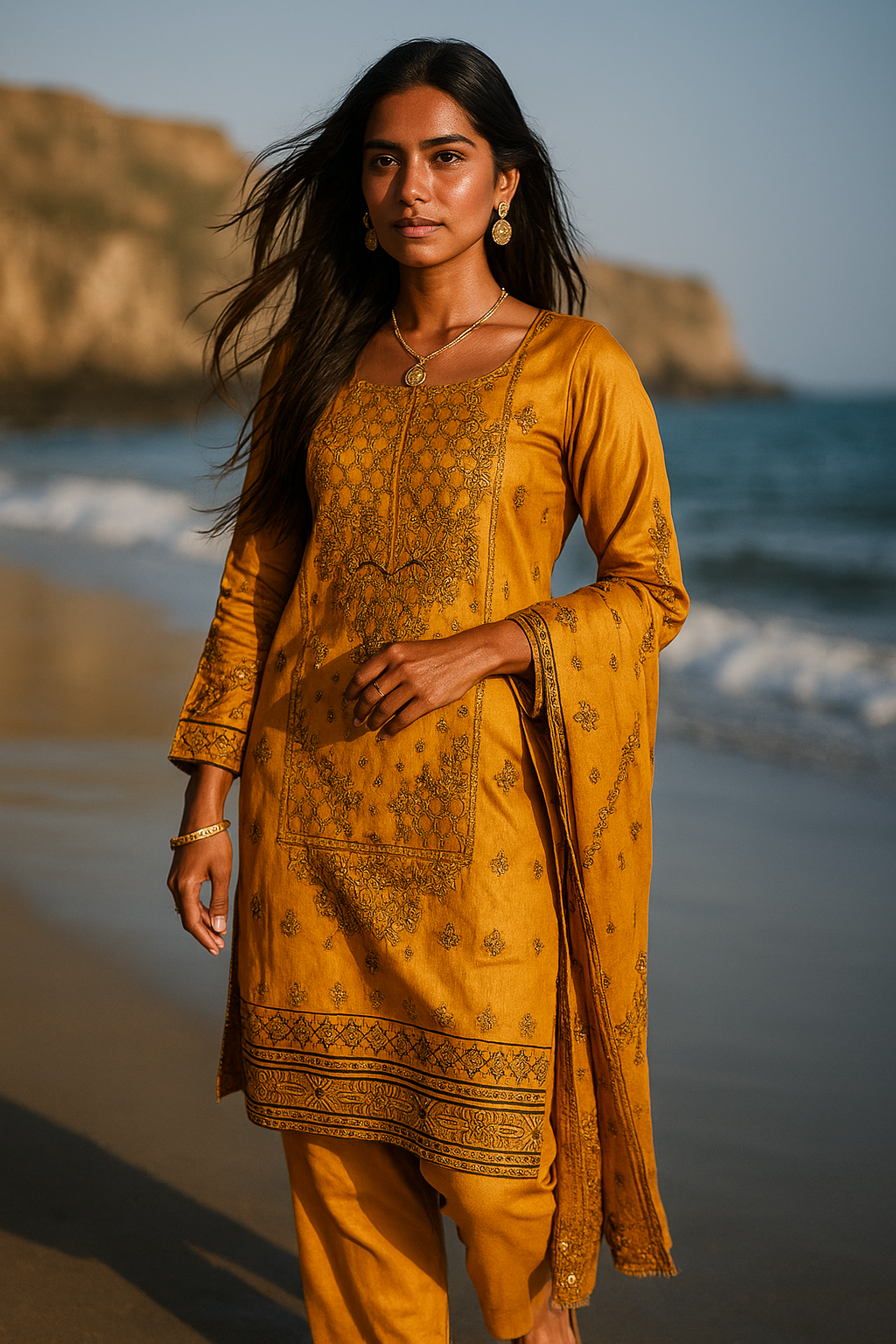 3 Piece Lawn Suit