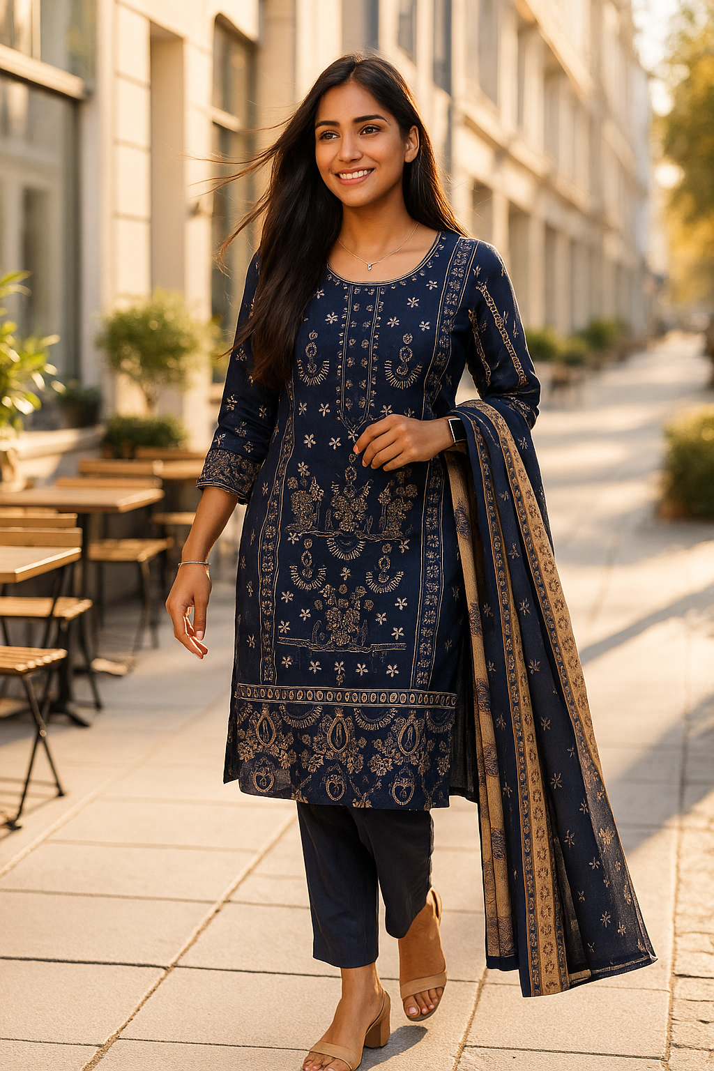 3 Piece Lawn Suit