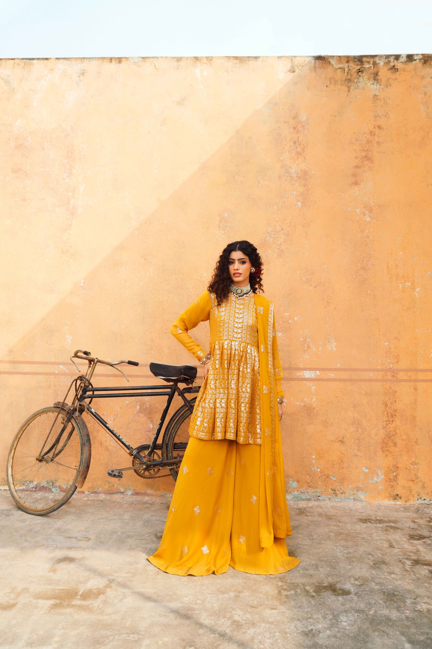 Frock With kali Shrara