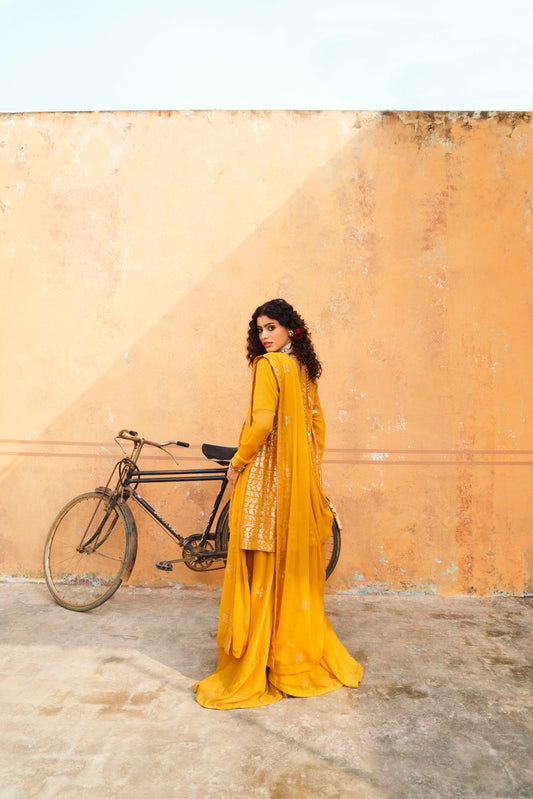 Frock With kali Shrara