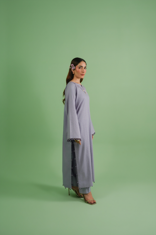 Long Shirt With Culottes
