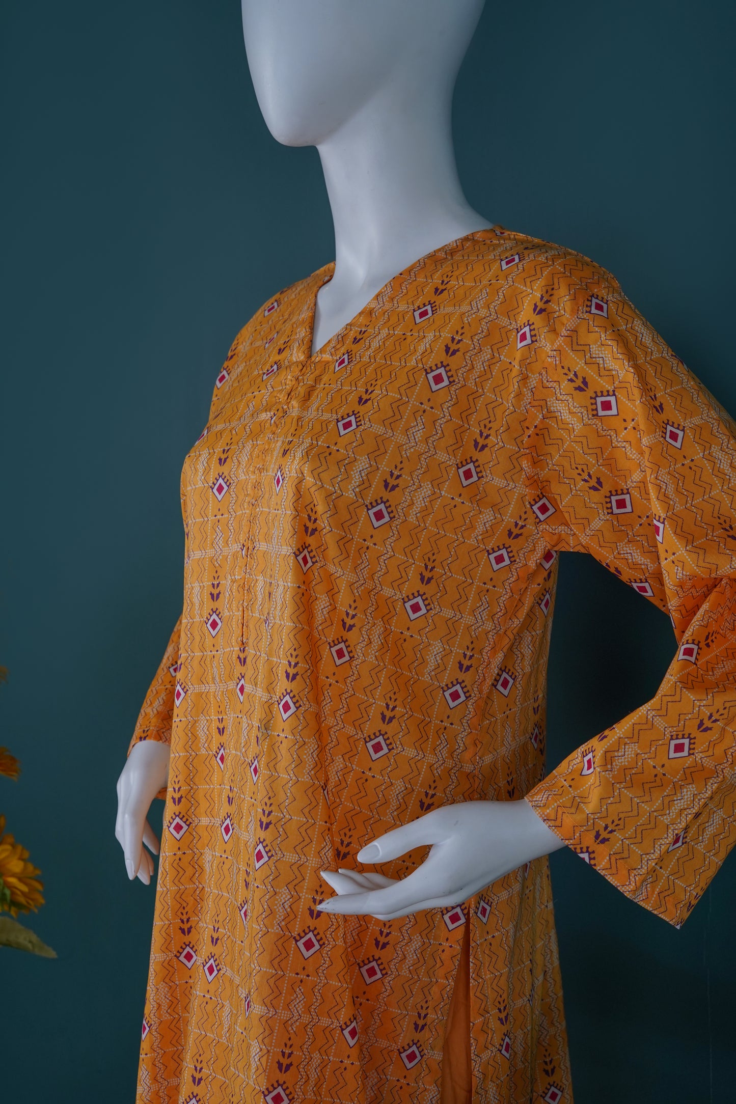 2 Piece Lawn Suit