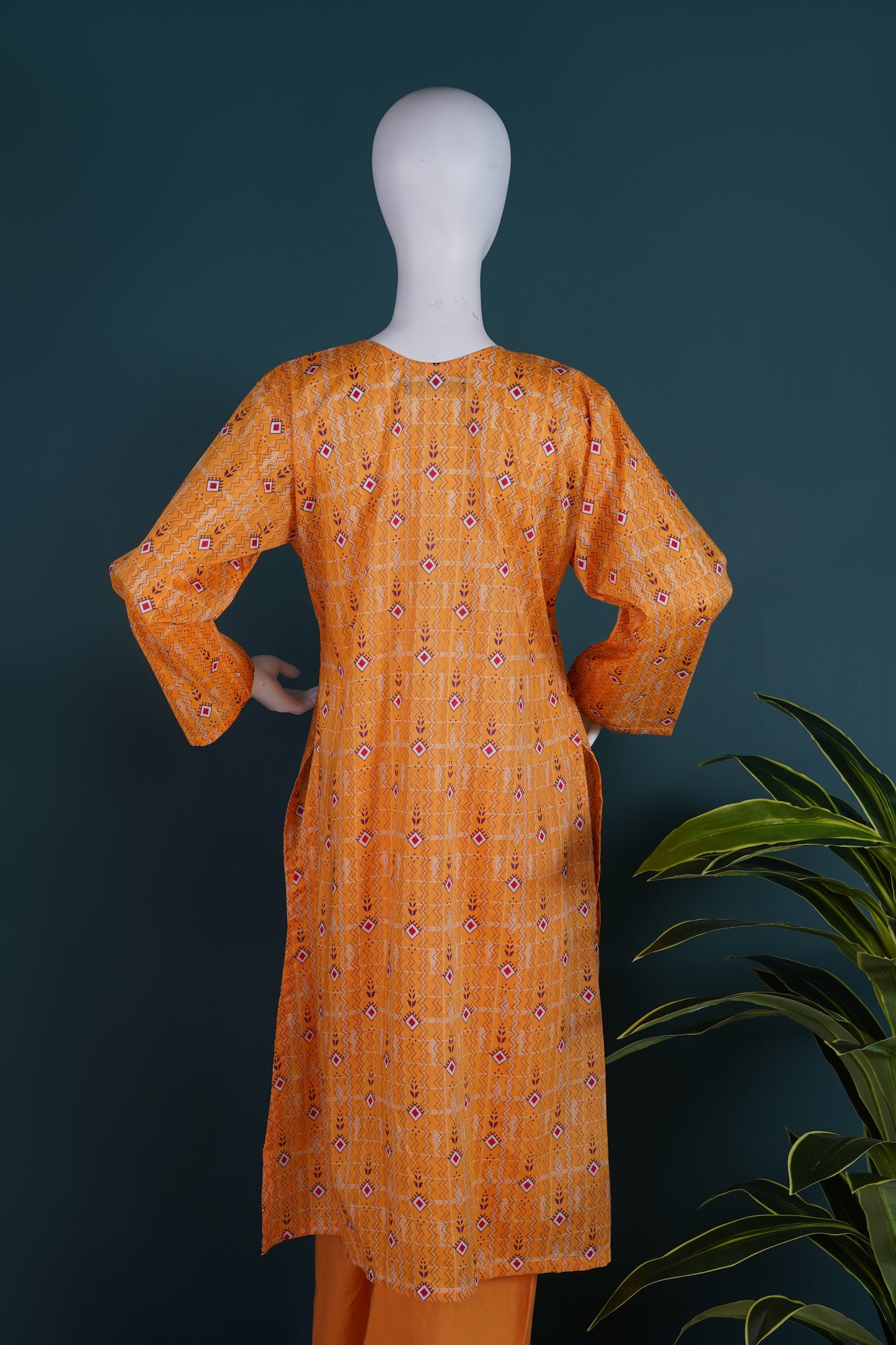 2 Piece Lawn Suit