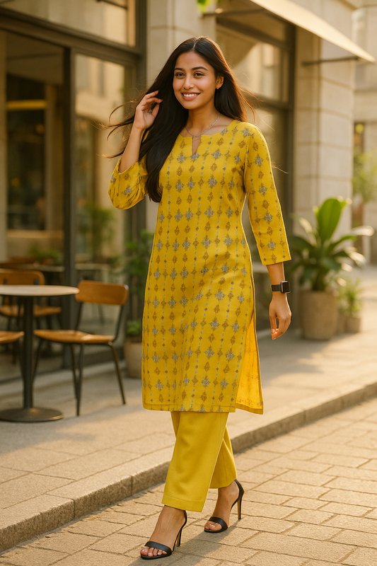 2 Piece Lawn Suit