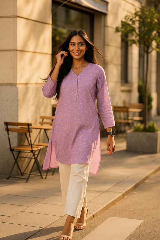 2 Piece Lawn Suit