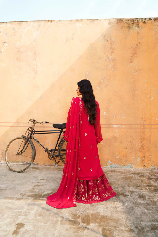 Long Shirt With Chunat Shrara