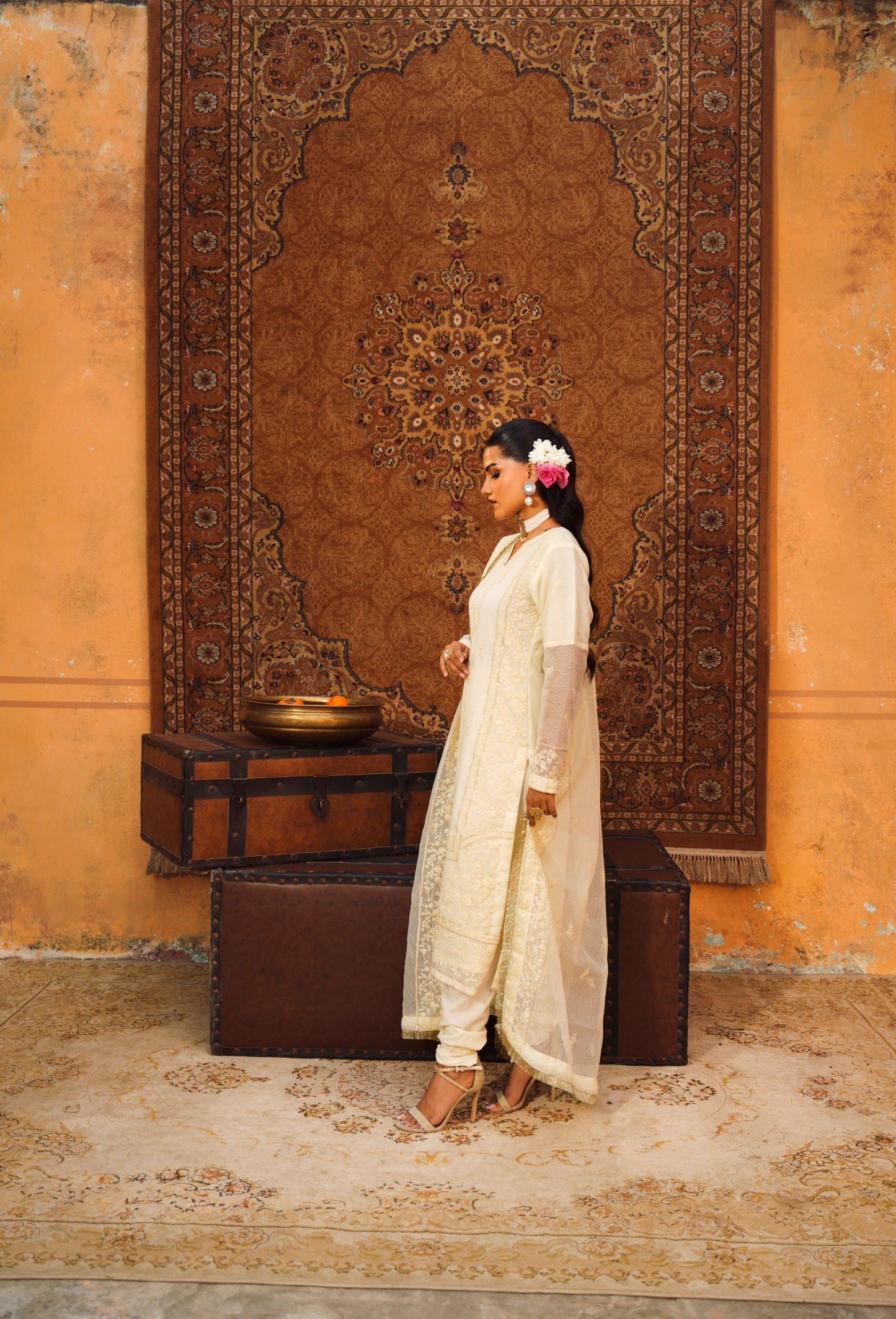 Long Shirt With Churi Pajama