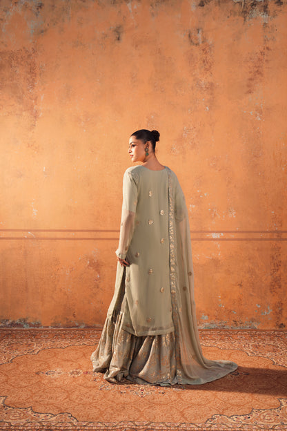 Long Shirt With Chunat Shrara