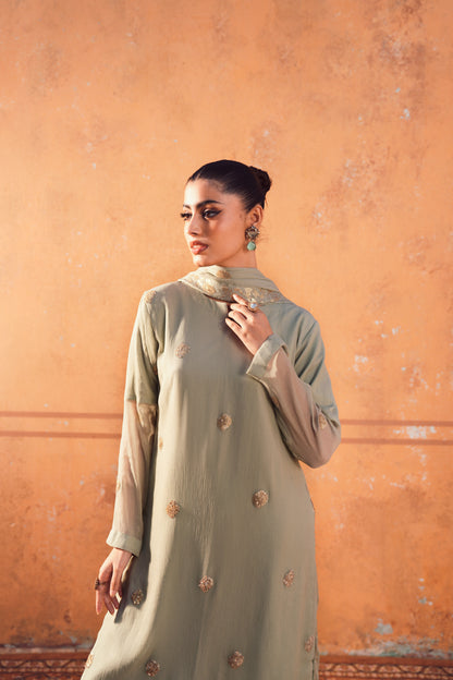 Long Shirt With Chunat Shrara