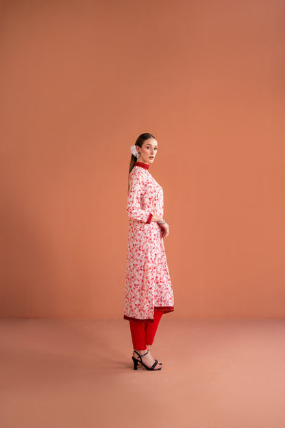 Long Dress With Capri 2pc