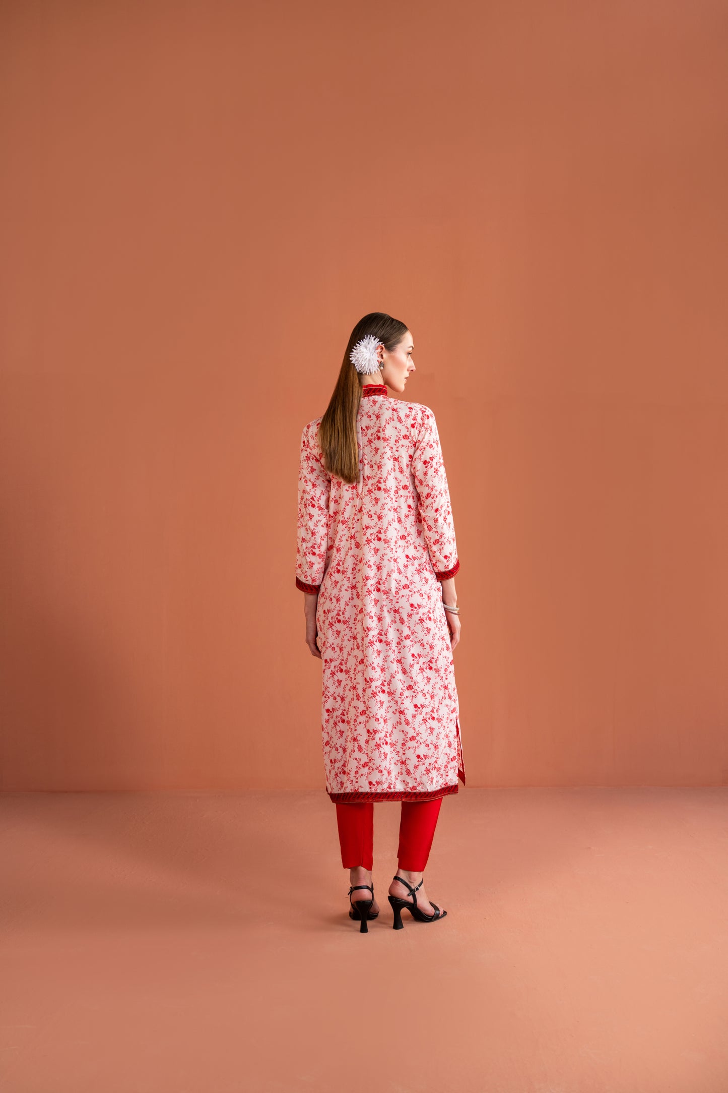 Long Dress With Capri 2pc