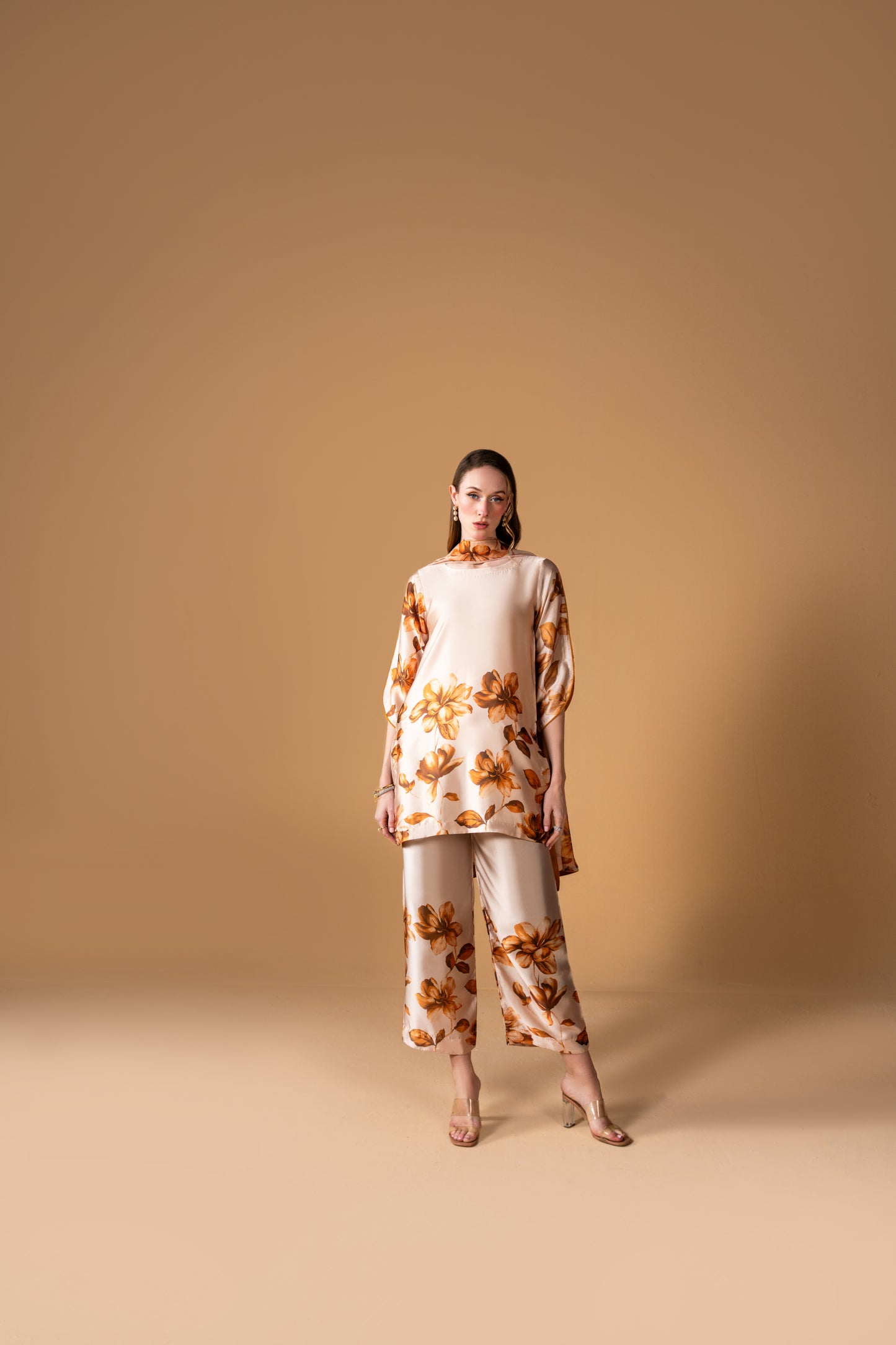 Shirt With Coulettes And Dupatta 3pc