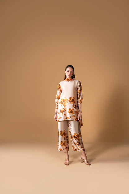 Shirt With Coulettes And Dupatta 3pc