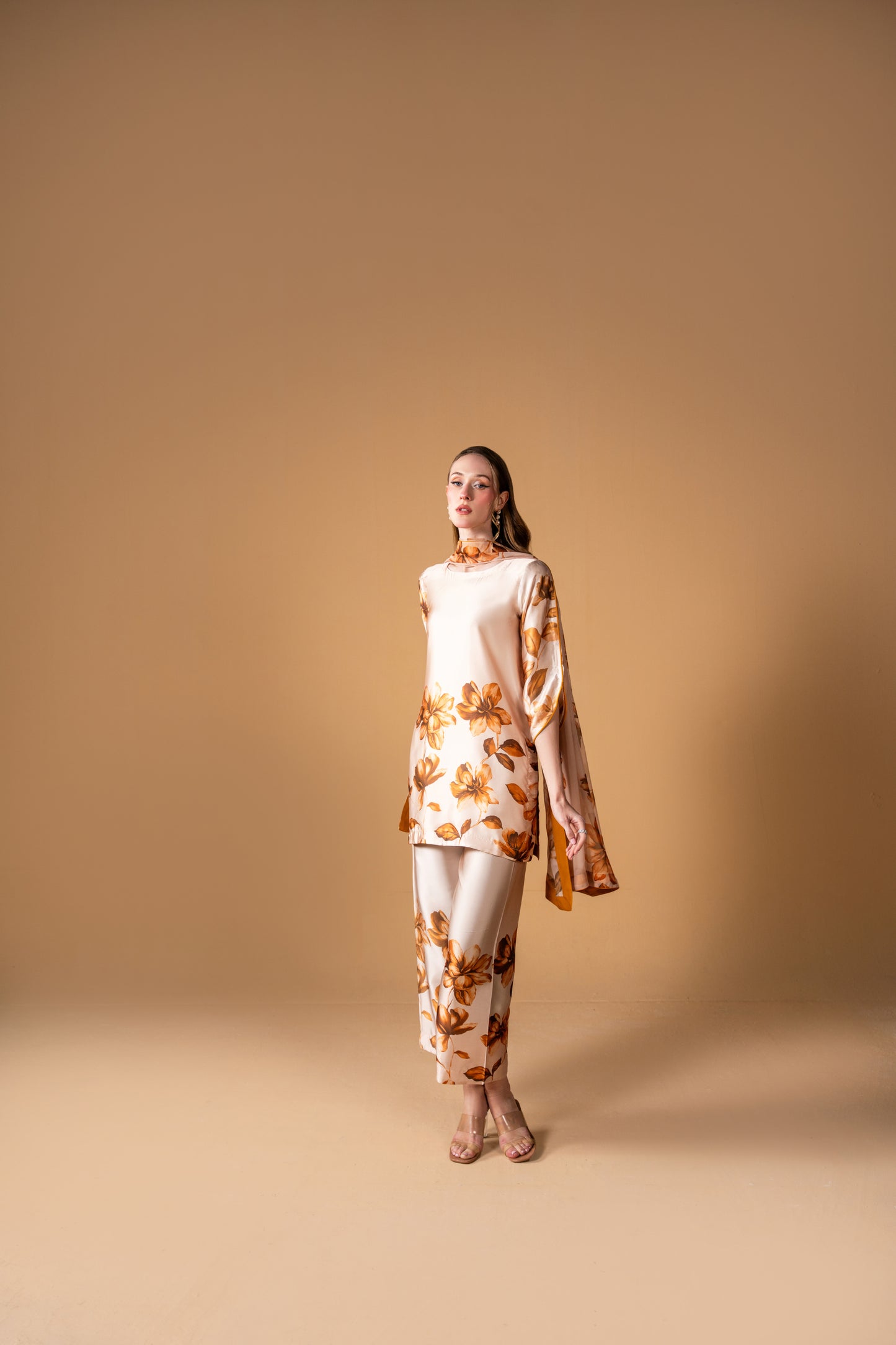 Shirt With Coulettes And Dupatta 3pc