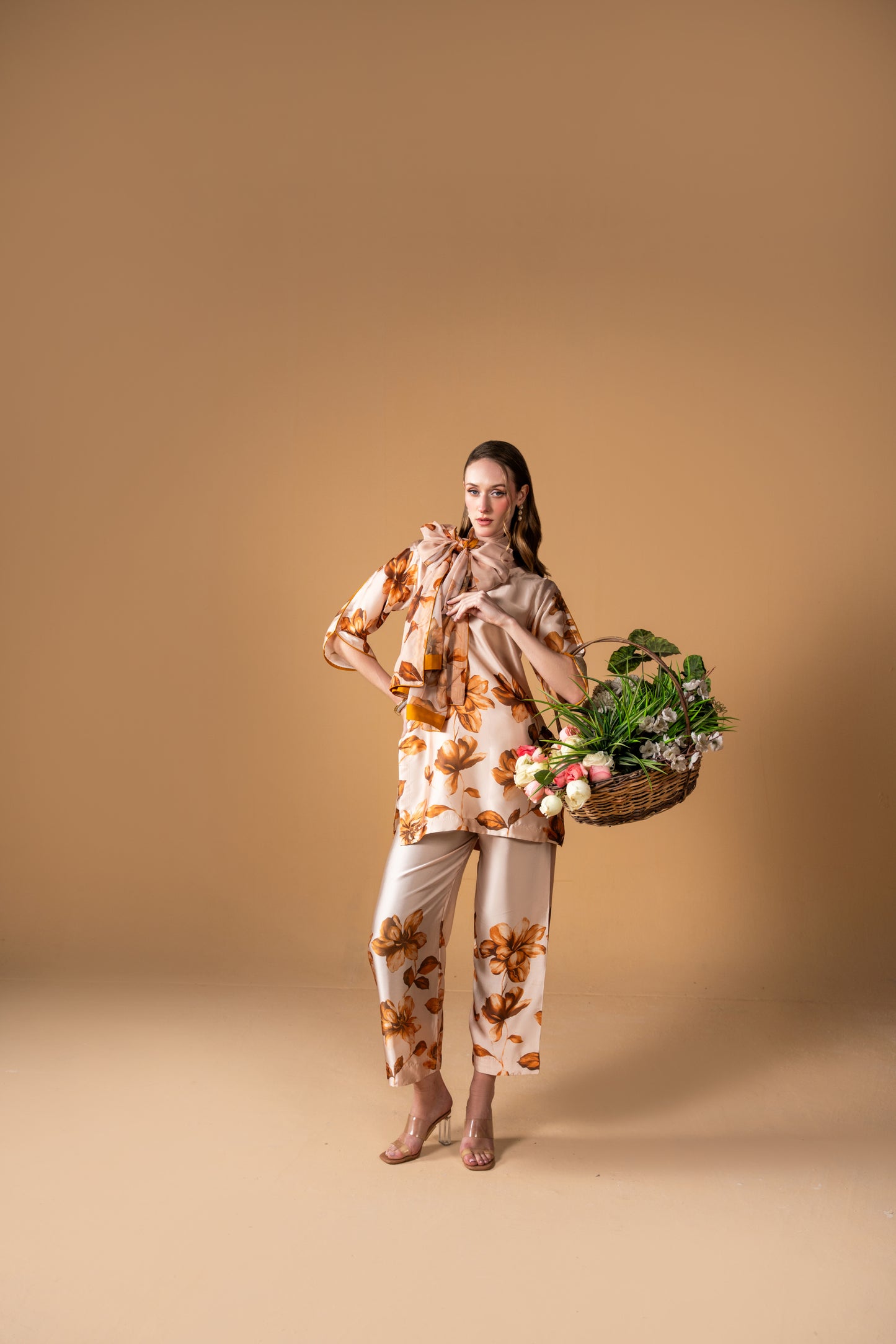 Shirt With Coulettes And Dupatta 3pc