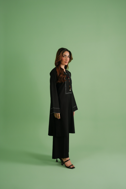 Shirt + trouser ensemble