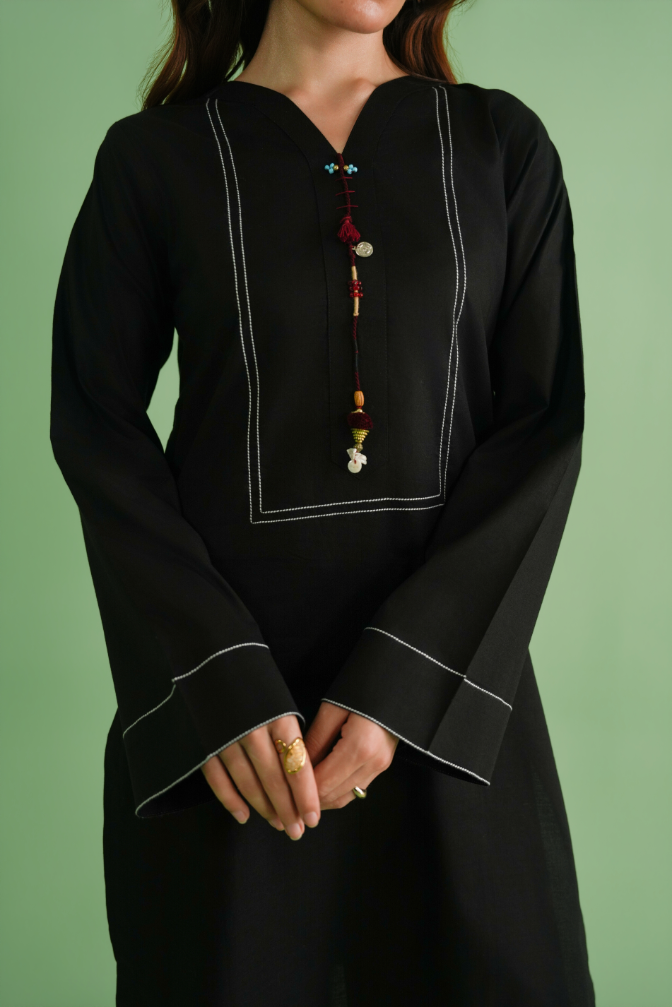 Shirt + trouser ensemble