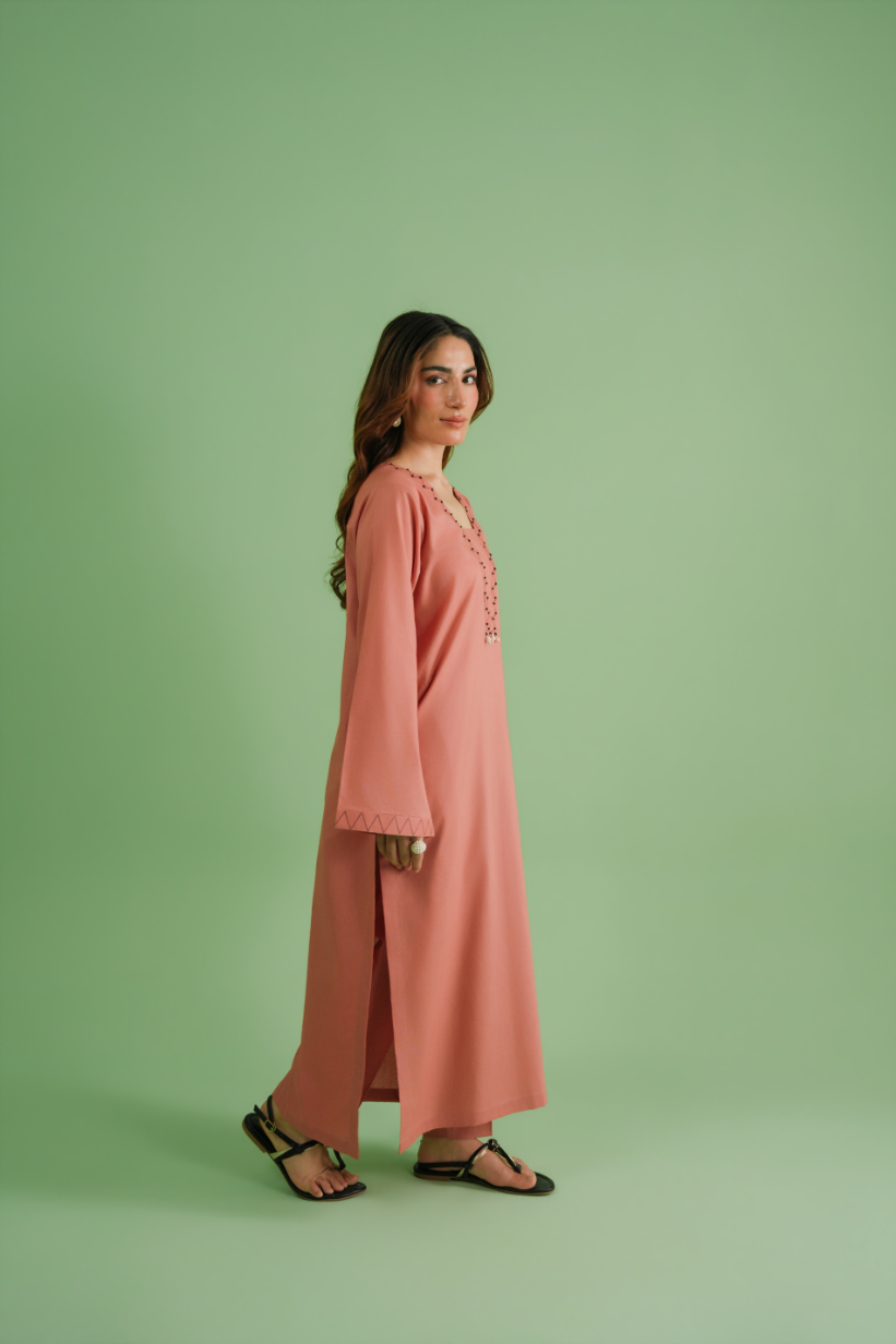 Long Shirt With Culottes