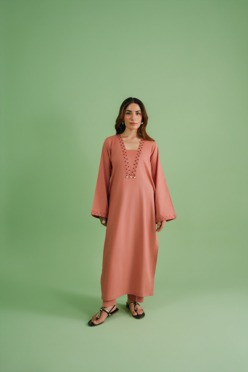 Long Shirt With Culottes