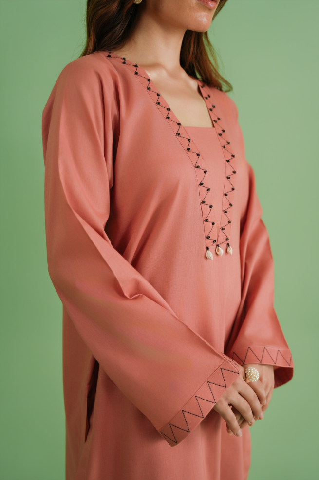 Long Shirt With Culottes