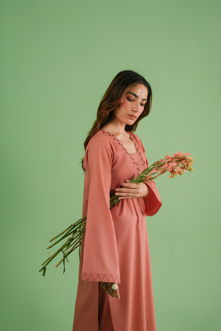 Long Shirt With Culottes