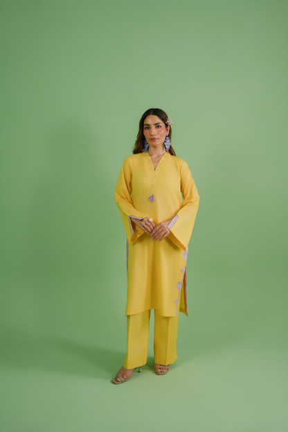 Long Shirt With Culottes