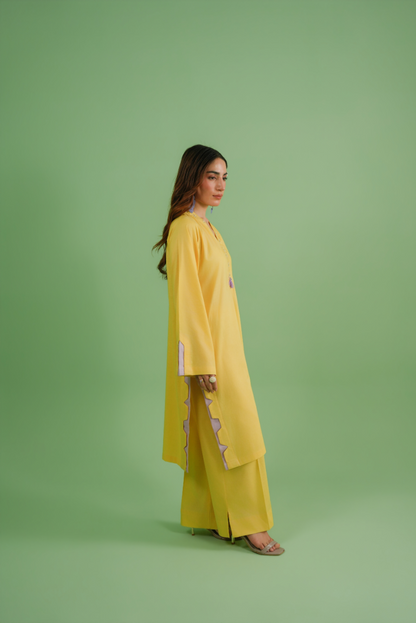 Long Shirt With Culottes