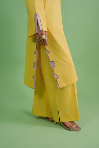 Long Shirt With Culottes