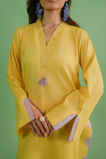 Long Shirt With Culottes