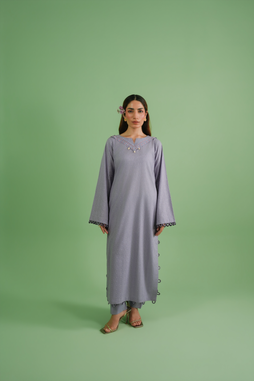 Long Shirt With Culottes