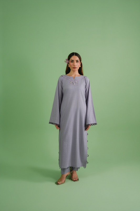Long Shirt With Culottes