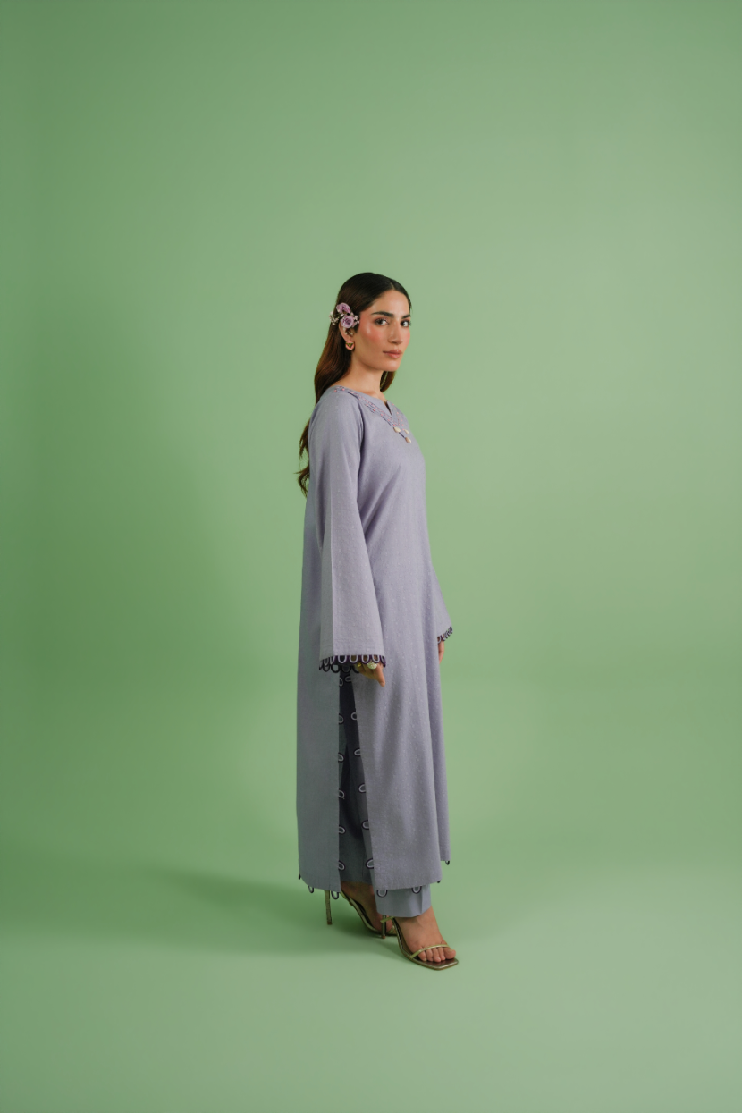 Long Shirt With Culottes