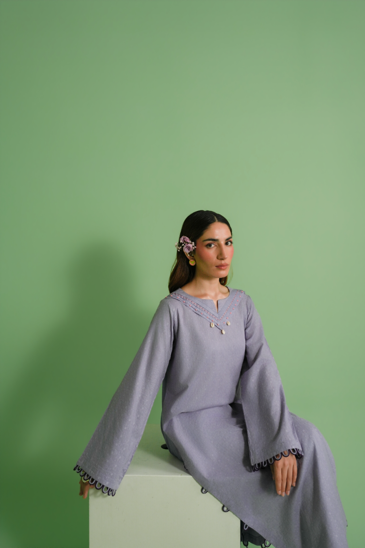 Long Shirt With Culottes
