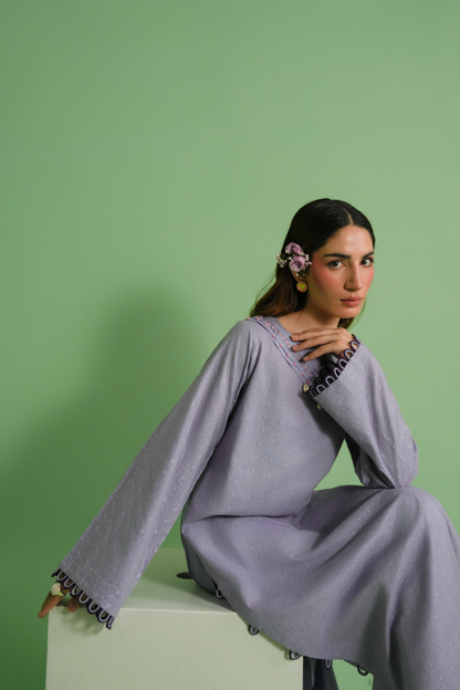 Long Shirt With Culottes