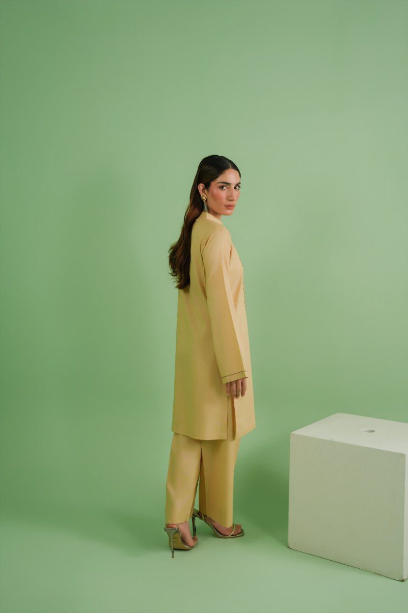 Shirt + trouser ensemble