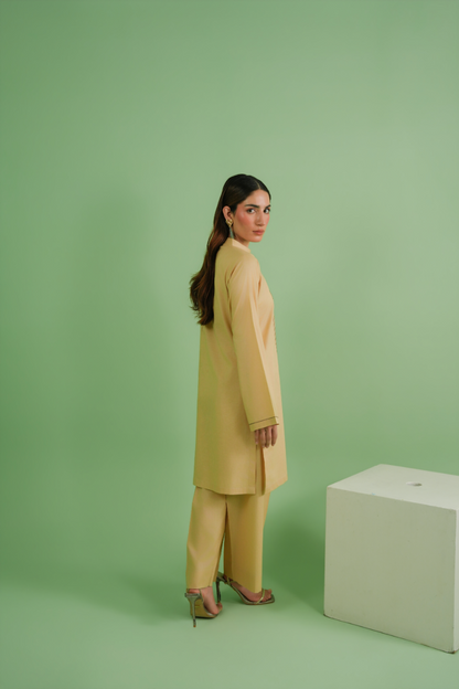 Shirt + trouser ensemble