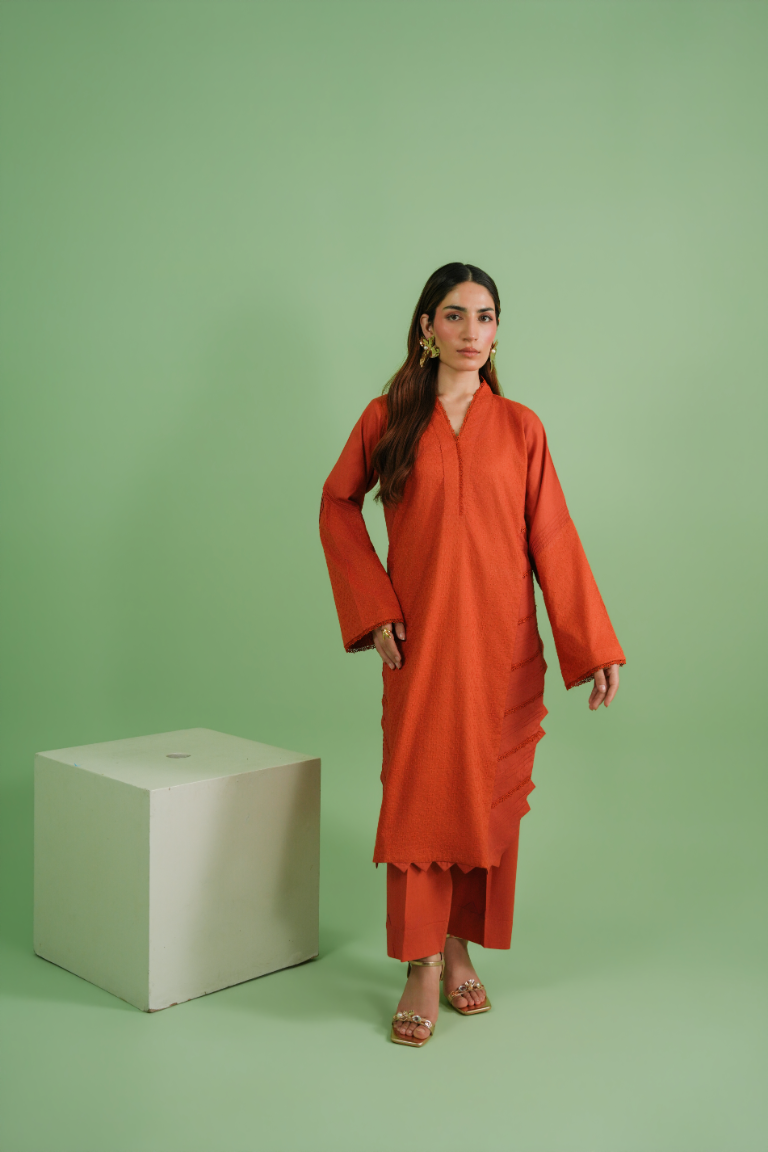 Shirt + trouser ensemble