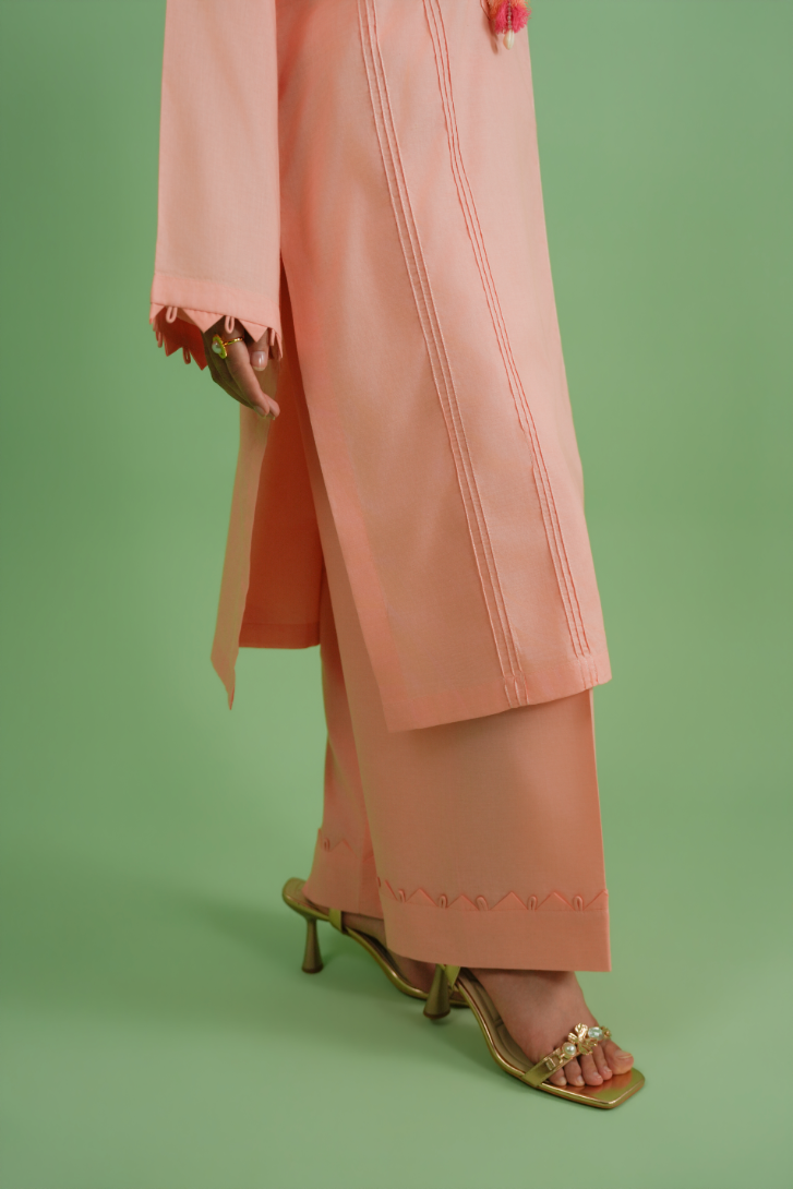 Shirt + trouser ensemble