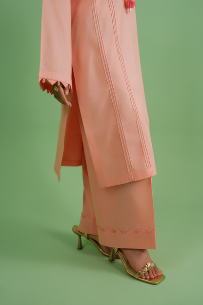 Shirt + trouser ensemble