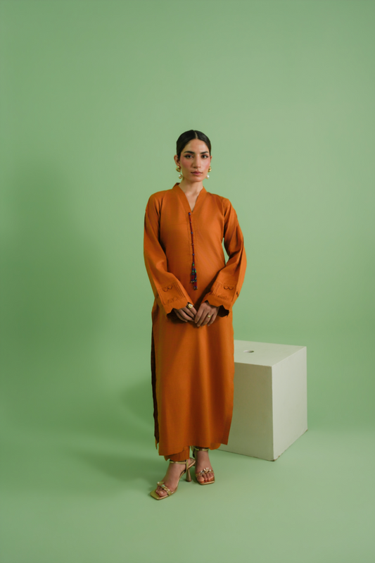 Long Shirt with Culottes