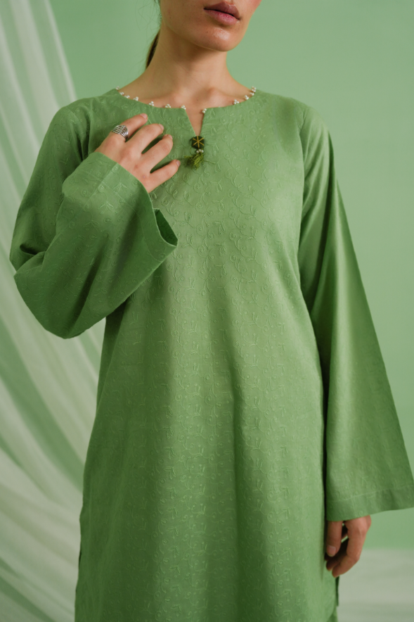 Kurta With Wide Trouser