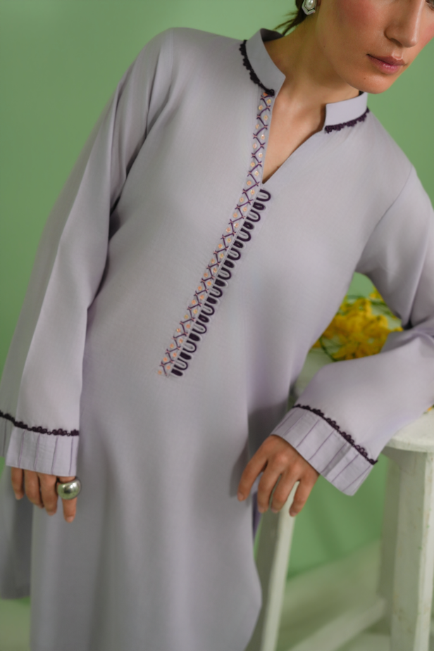 Shirt + trouser ensemble