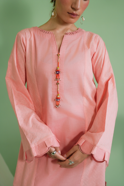 Shirt + trouser ensemble